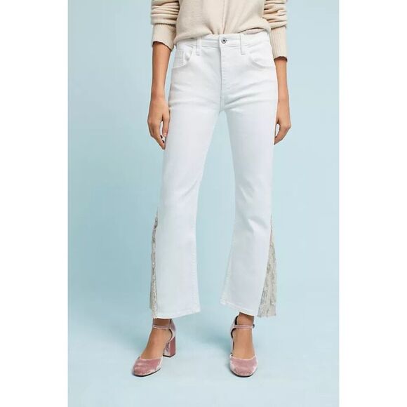 NWOT ANTHROPOLOGIE PILCRO HIGH-RISE FLARED JEANS- SIZE 29